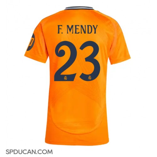 Zenski Nogometni Dres Real Madrid Ferland Mendy #23 Gostujuci 2024-25 Kratak Rukav